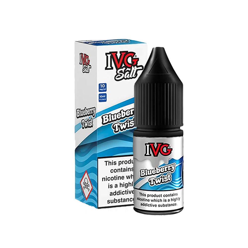 IVG Salt Blueberry Twist E Liquid 10ml