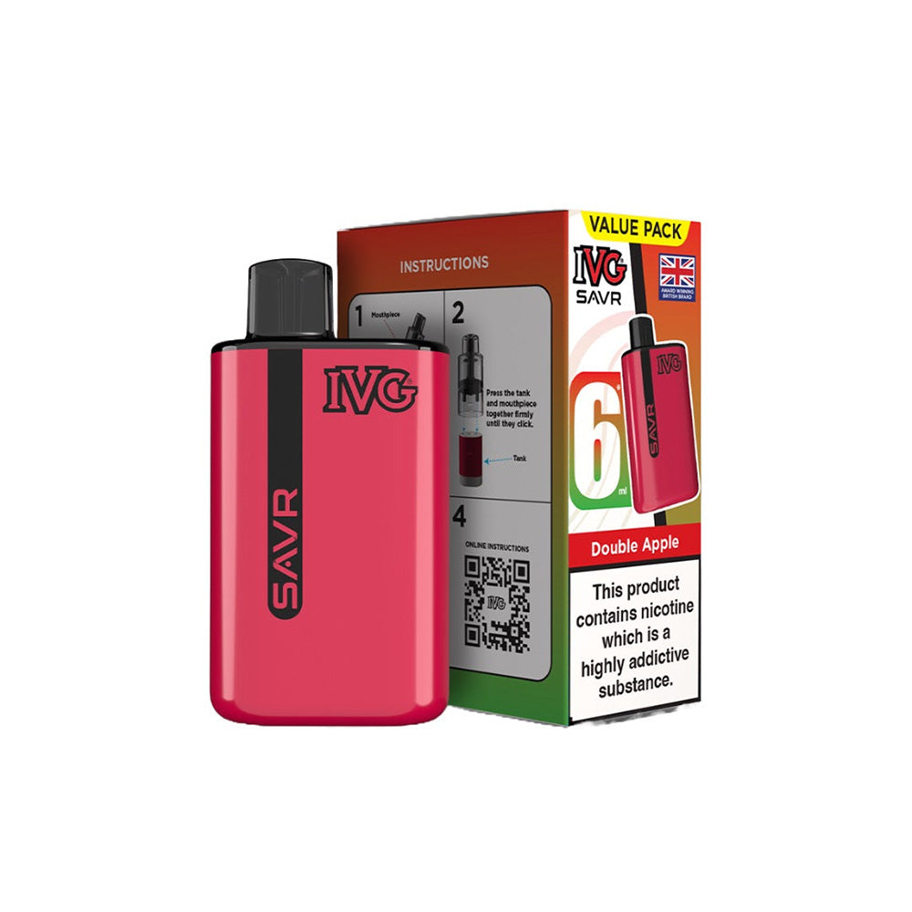 IVG SAVR Double Apple Vape Kit