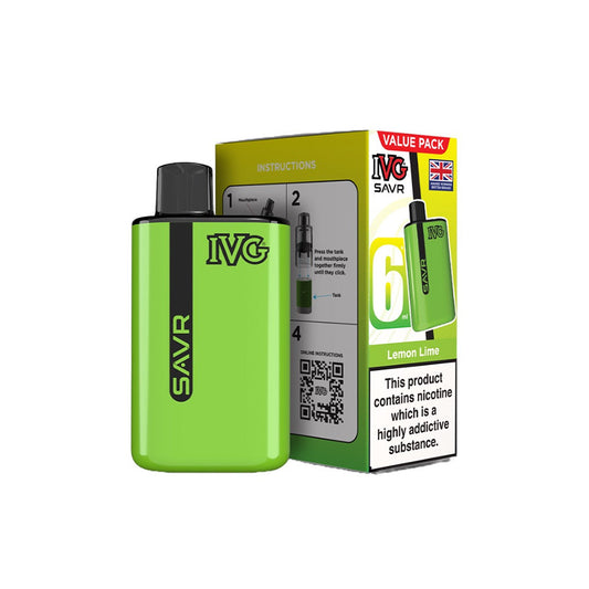 IVG SAVR Lemon Lime Vape Kit