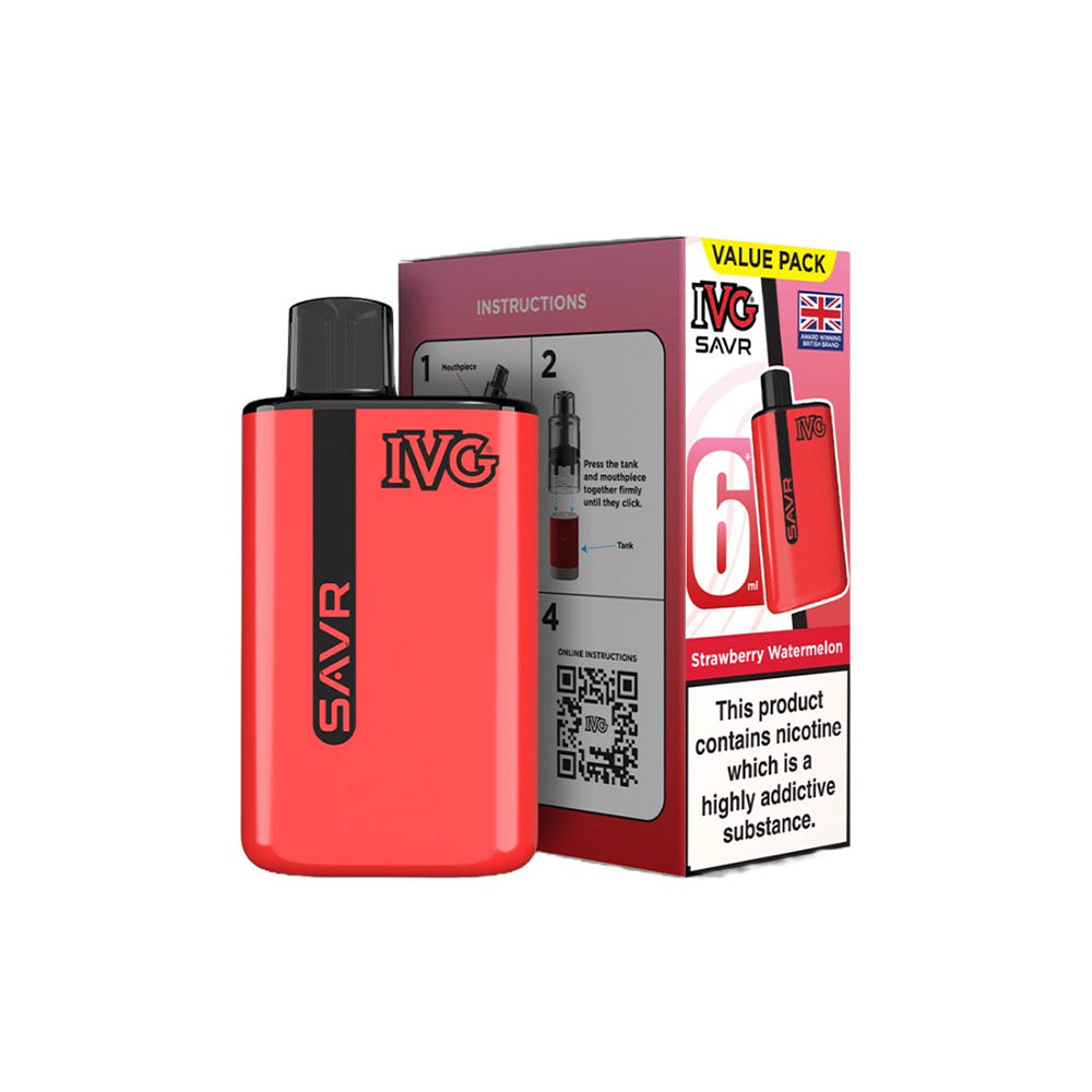 IVG SAVR Strawberry Watermelon Vape Kit