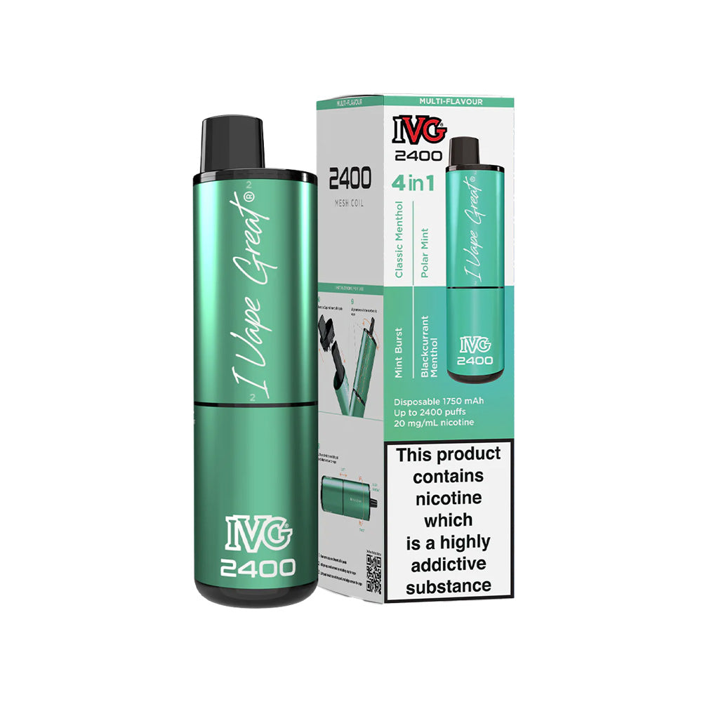 IVG 2400 Menthol Edition Disposable Vape