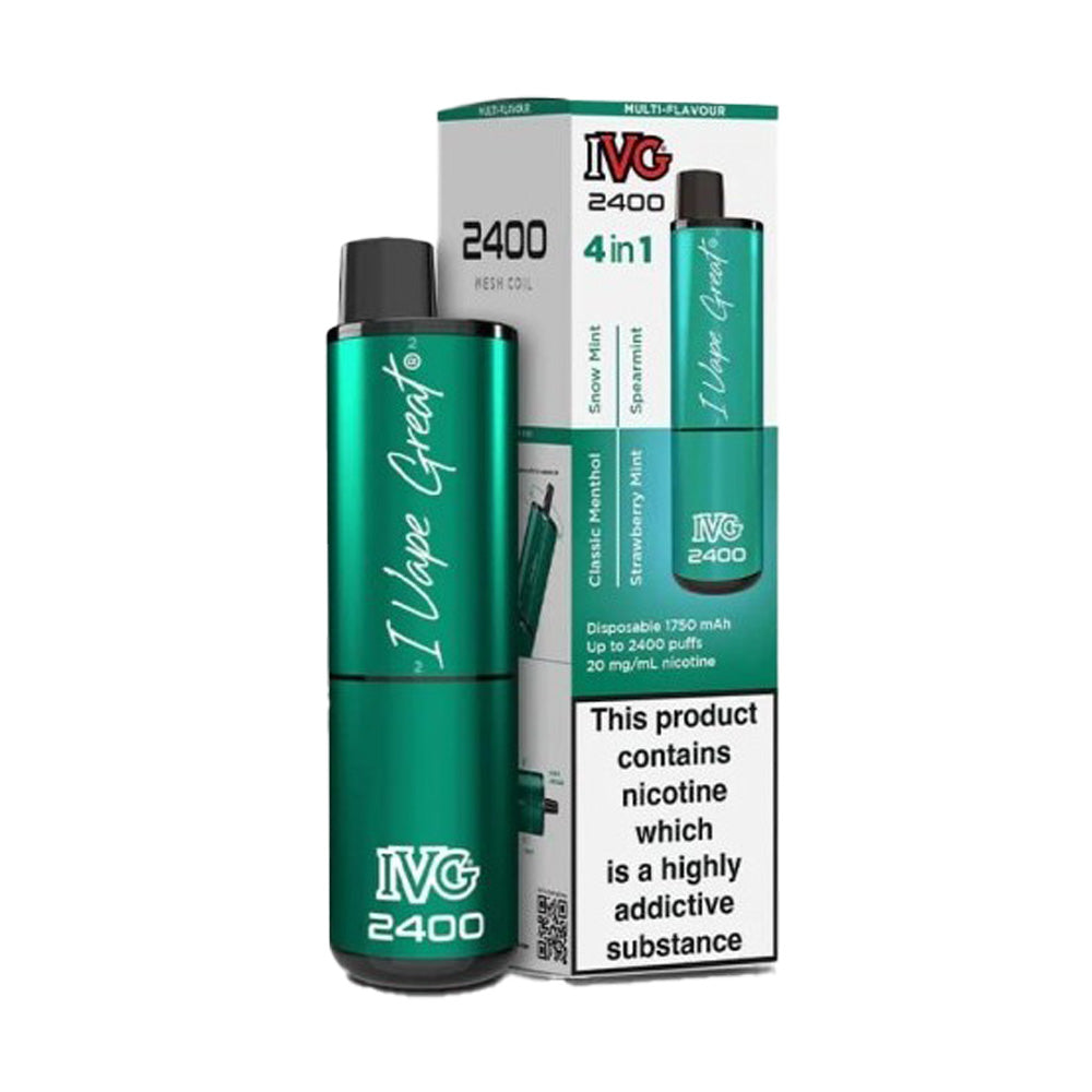 IVG 2400 Mint Edition Disposable Vape