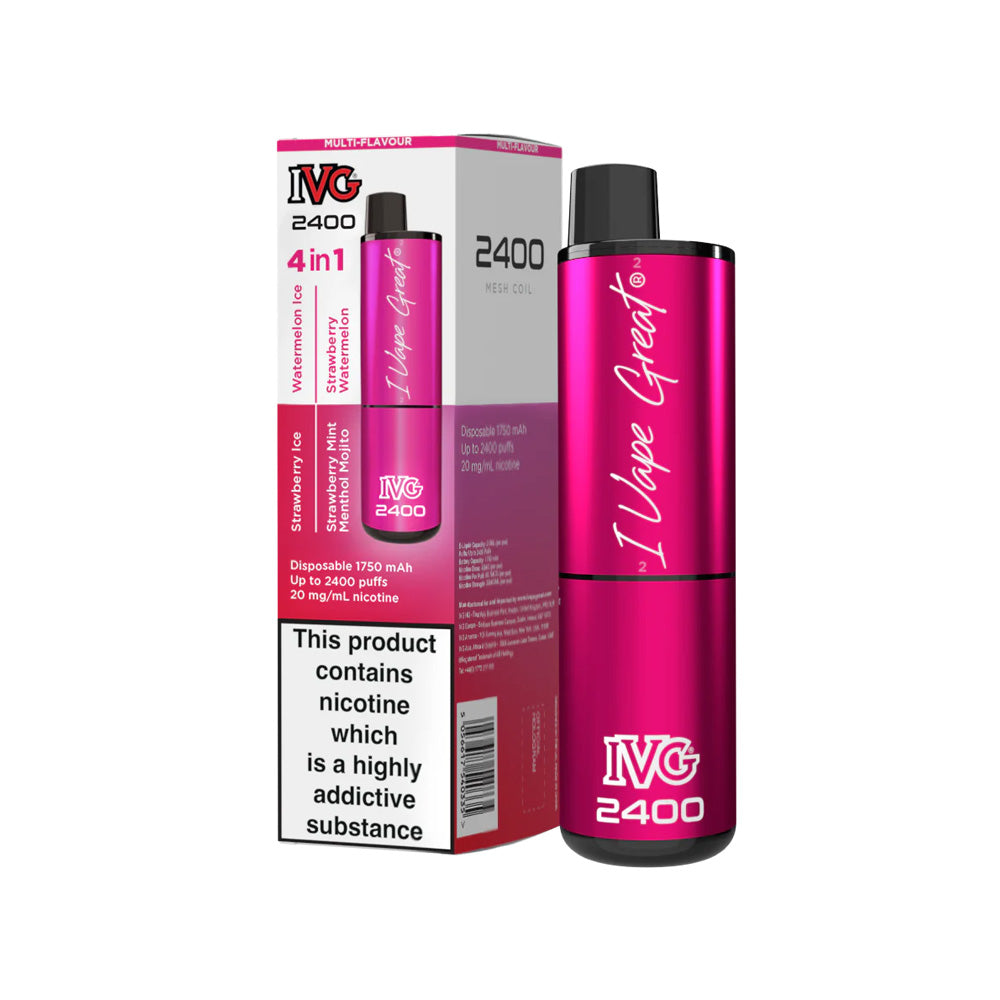 IVG 2400 Pink Edition Disposable Vape