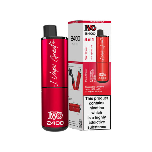 IVG 2400 Red Edition Disposable Vape