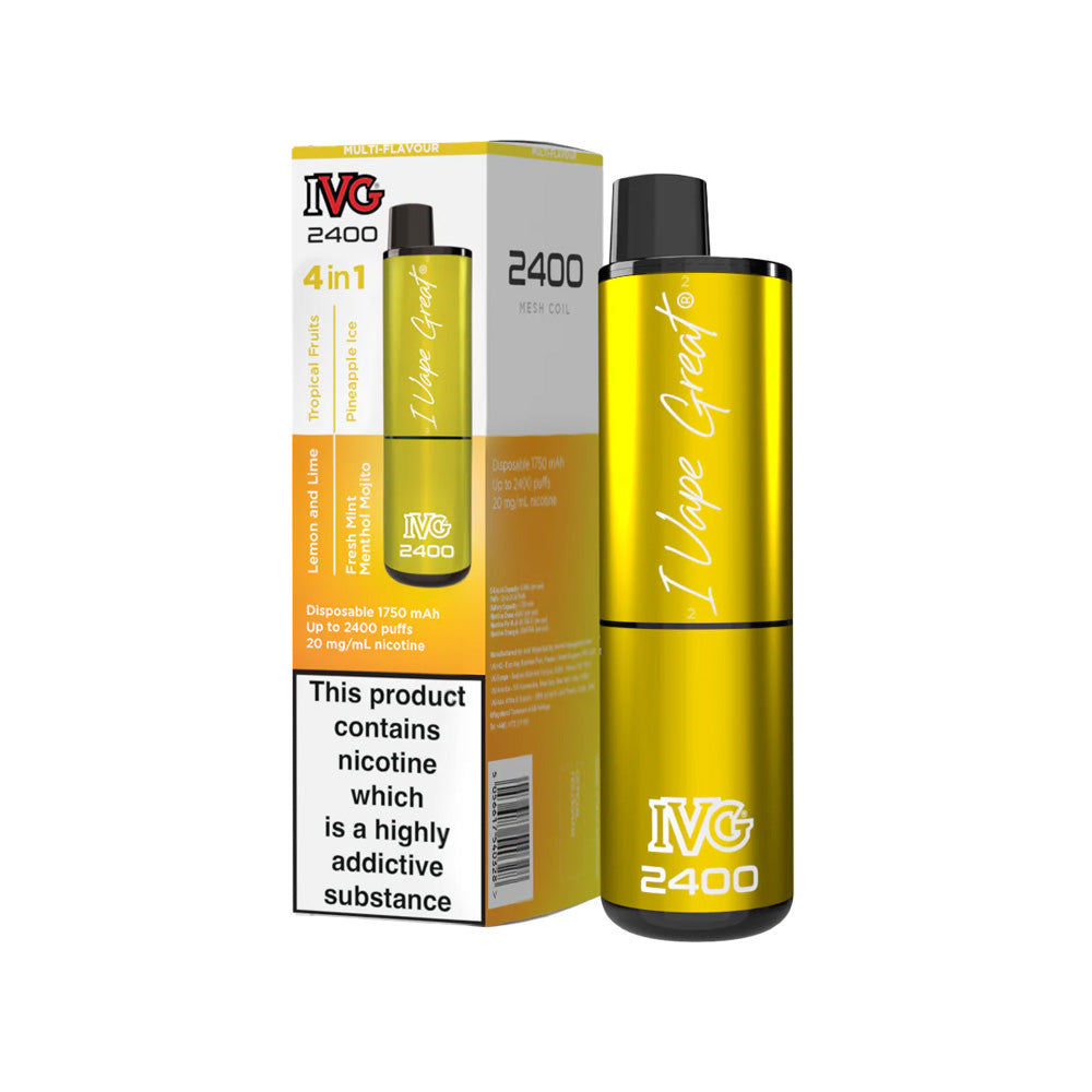 IVG 2400 Yellow Edition Disposable Vape