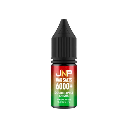 JNP 6000+ Bar Salts Double Apple Shisha E Liquid