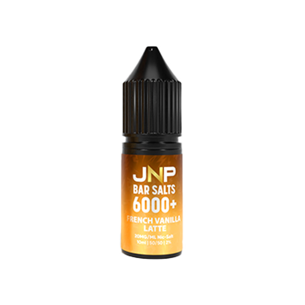 JNP 6000+ Bar Salts French Vanilla Latte E Liquid