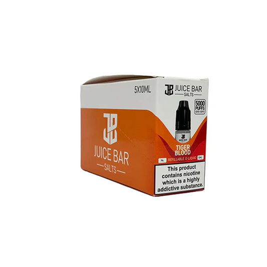 Juice Bar Salts E Liquid Tiger Blood - 5 Pack