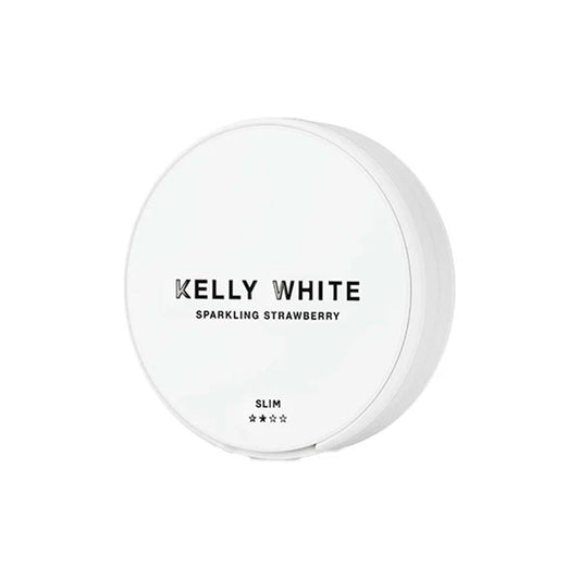 Kelly White Sparkling Strawberry Nicotine Pouches