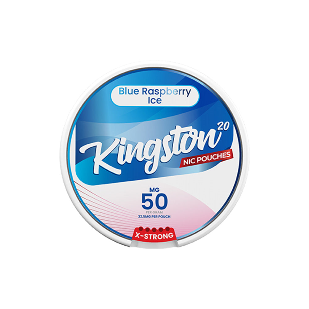 Kingston Blue Raspberry Ice Nicotine Pouches