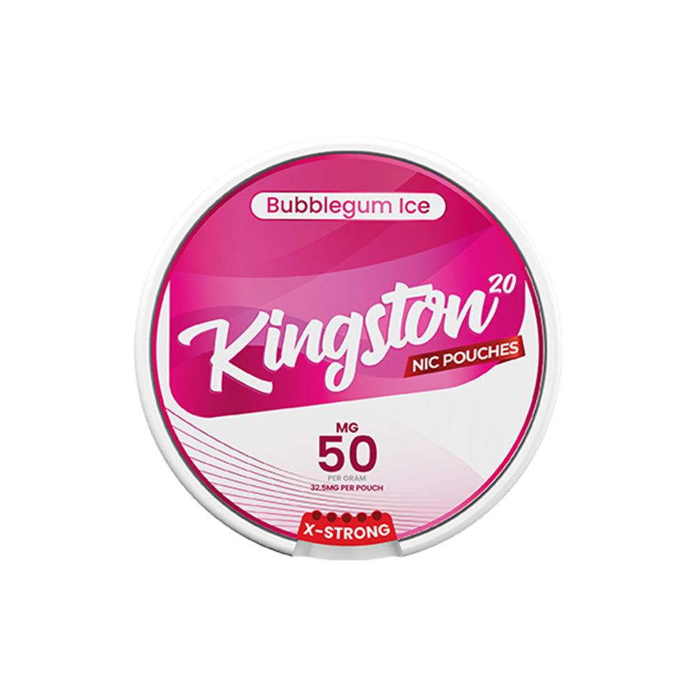 Kingston Bubblegum Ice Nicotine Pouches