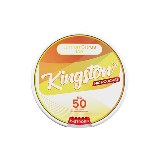 Kingston Lemon Citrus Ice Nicotine Pouches