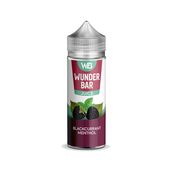 Wunderbar Juice Blackcurrant Menthol 100ml Shortfill E Liquid