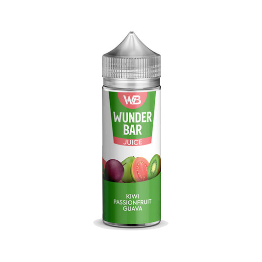 Wunderbar Juice Kiwi Passionfruit Guava 100ml Shortfill E Liquid