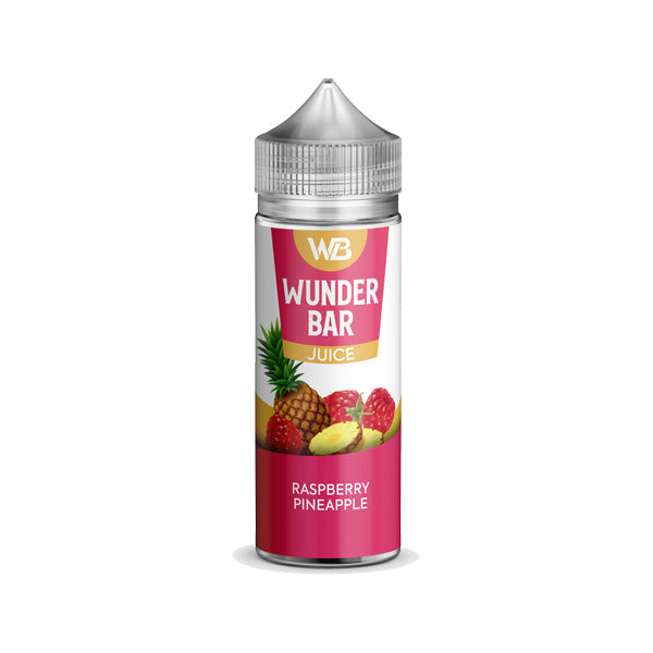 Wunderbar Juice Raspberry Pineapple 100ml Shortfill E Liquid