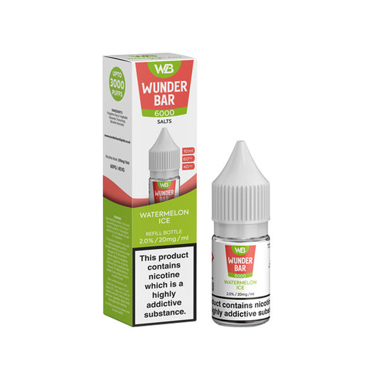 Kingston Wunderbar 6000 Watermelon Ice Salts E Liquid