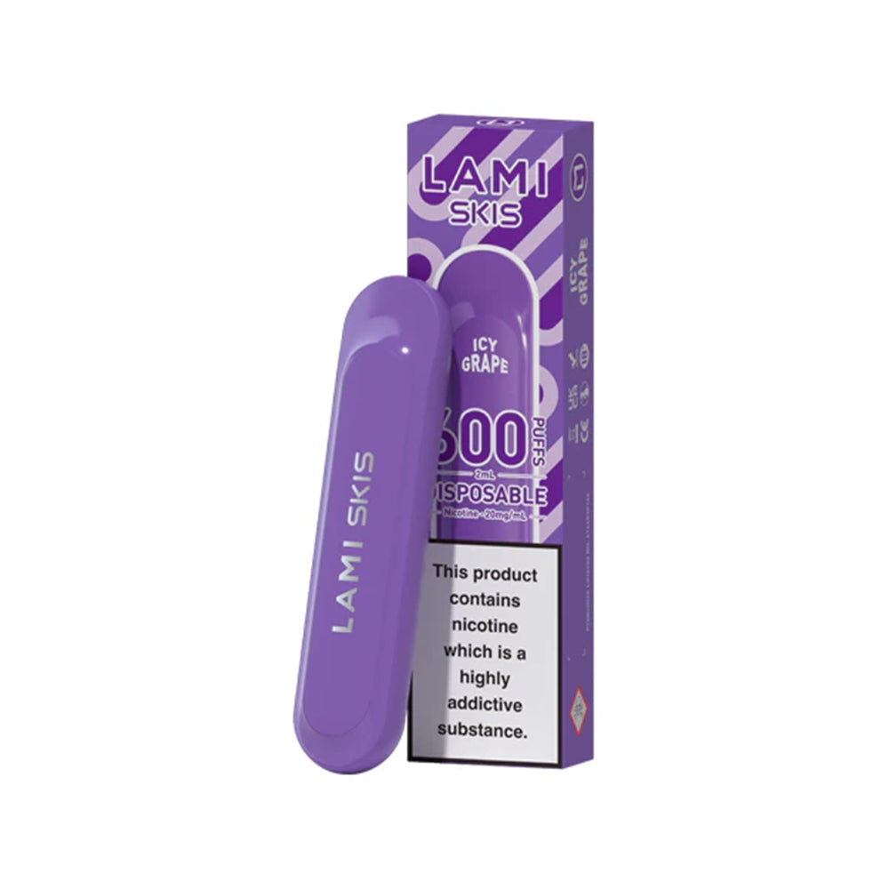 LAMI Vape SKIS Icy Grape Disposable Vape