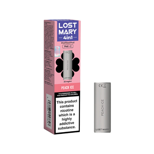 Lost Mary 4in1 Peach Ice Pods (2 Pack)