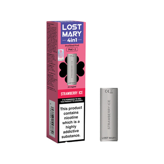 Lost Mary 4in1 Strawberry Ice Pods (2 Pack)