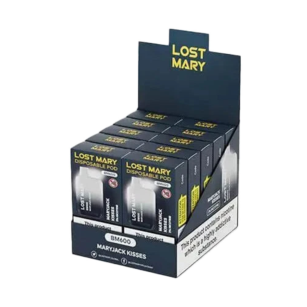 Lost Mary BM600 MaryJack Kisses  - 10 Pack