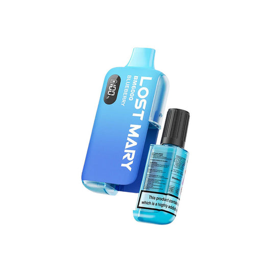Lost Mary BM6000 Blueberry Disposable Vape