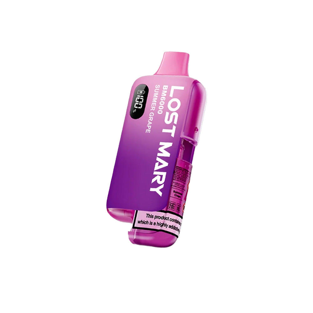 Lost Mary BM6000 Summer Grape Disposable Vape