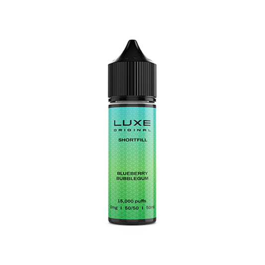 LUXE Blueberry Bubblegum 50ml Shortfill E Liquid