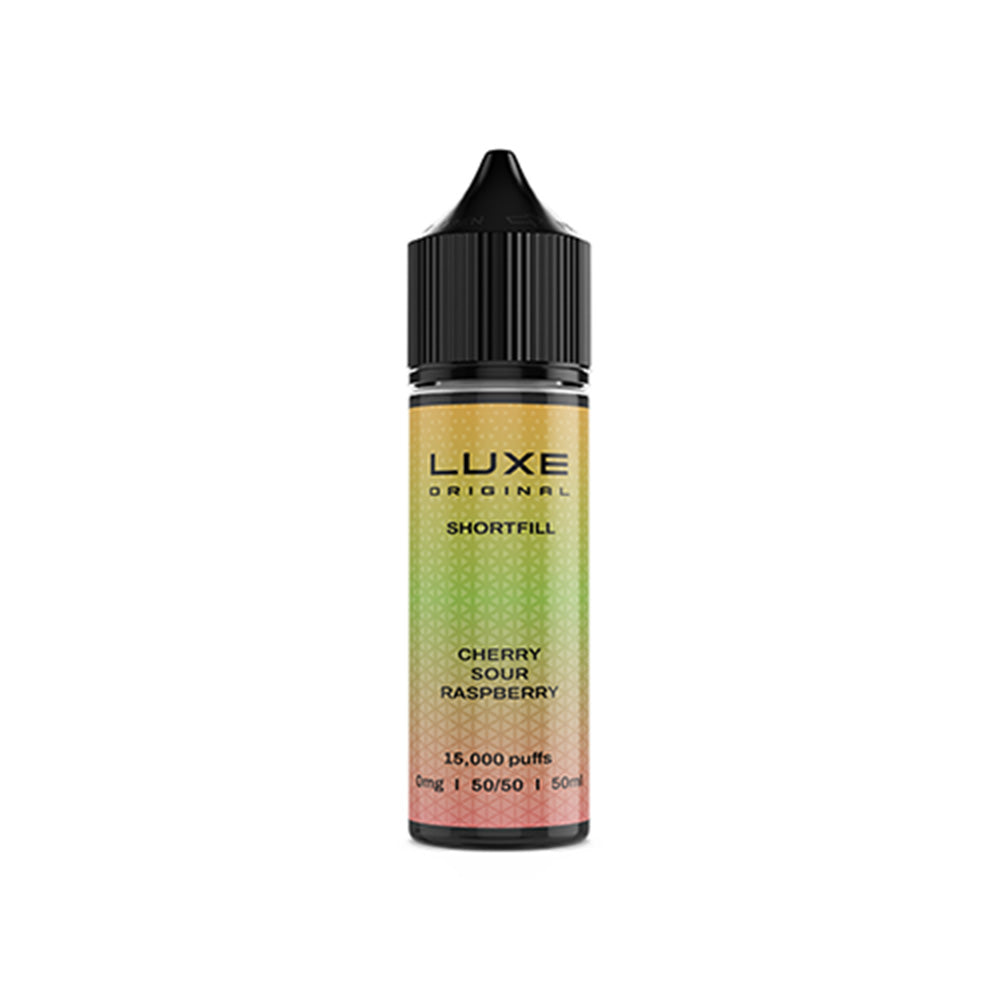 LUXE Cherry Sour Raspberry 50ml Shortfill E Liquid