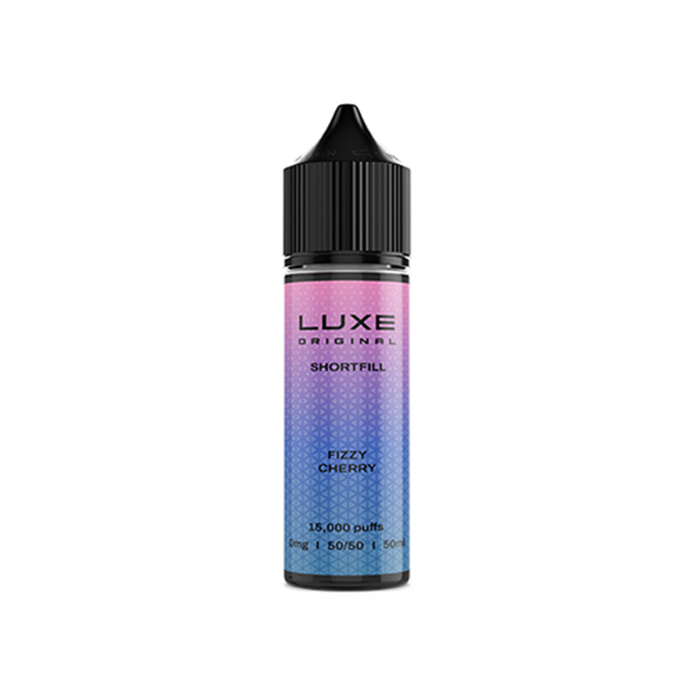 LUXE Fizzy Cherry 50ml Shortfill E Liquid