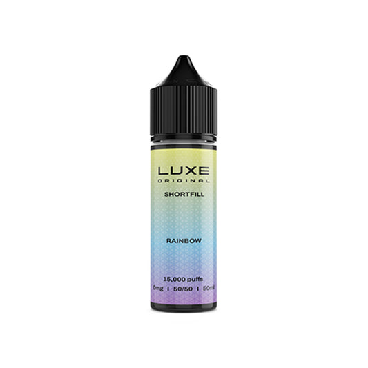 LUXE Rainbow 50ml Shortfill E Liquid