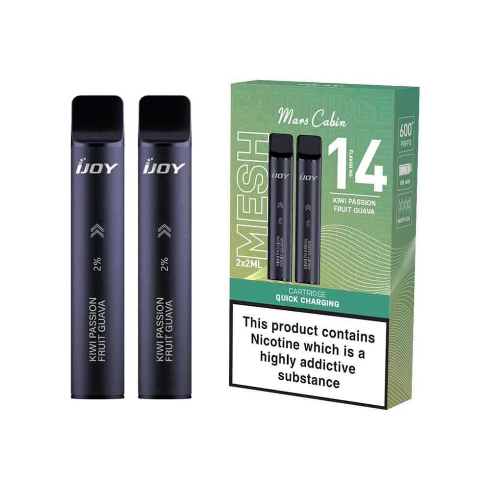 iJoy Mars Cabin Kiwi Passion Fruit Guava Prefilled Pods (2 Pack)