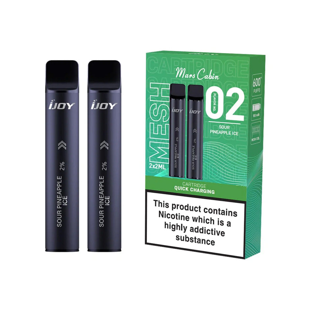 iJoy Mars Cabin Sour Pineapple Ice Prefilled Pods (2 Pack)