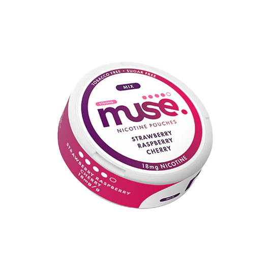 Muse Strawberry Raspberry Cherry Nicotine Pouches