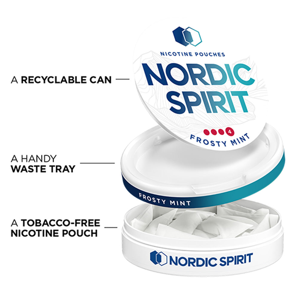 Nordic Spirit Nicotine Pouches - Frosty Mint