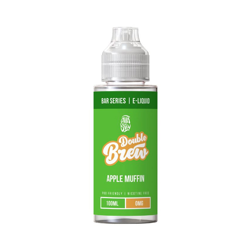 Ohm Brew Bar Series Apple Muffin Double Brew 100ml Shortfill E-Liquid