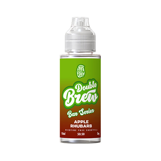 Ohm Brew Bar Series Apple Rhubarb Double Brew 100ml Shortfill E-Liquid