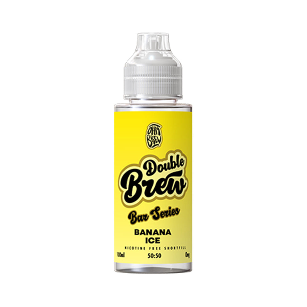 Ohm Brew Bar Series Banana Ice Double Brew 100ml Shortfill E-Liquid