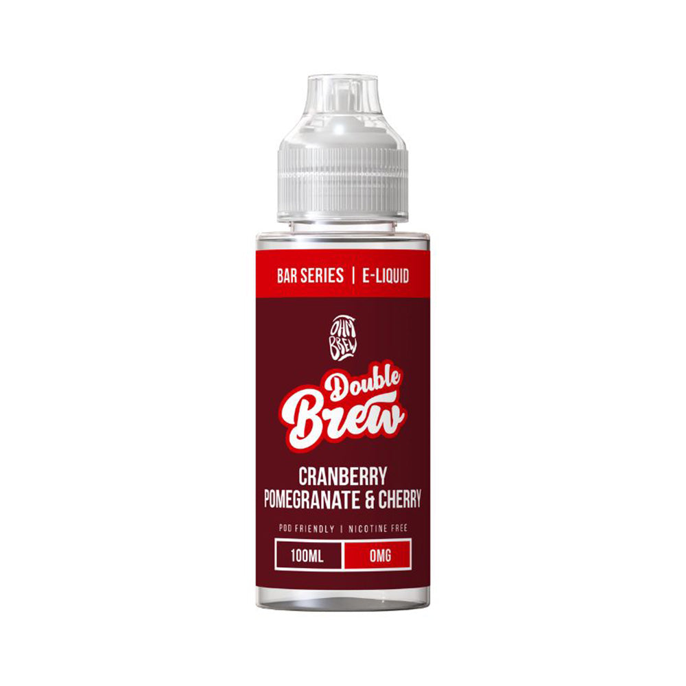 Ohm Brew Bar Series Cranberry Pomegranate Cherry Double Brew 100ml Shortfill E-Liquid