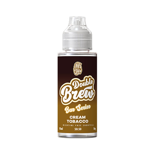 Ohm Brew Bar Series Cream Tobacco Double Brew 100ml Shortfill E-Liquid