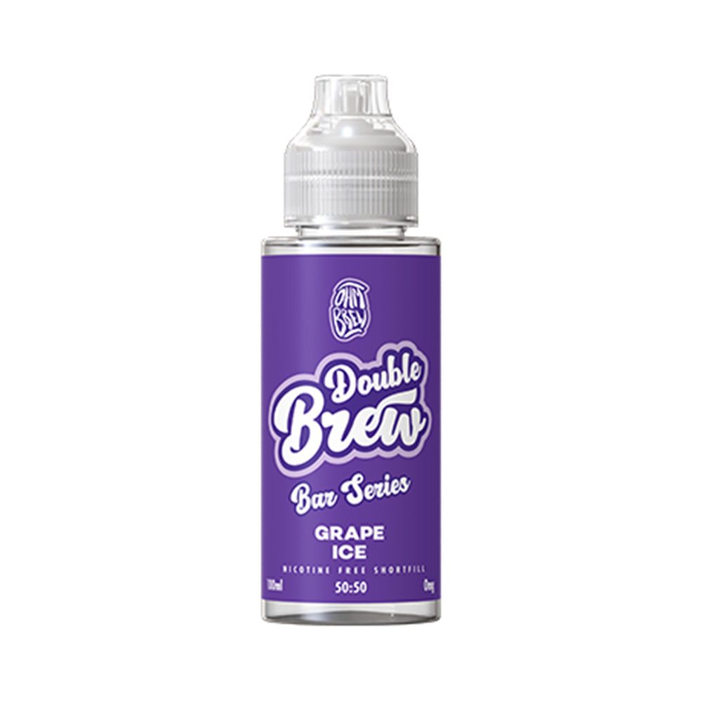 Ohm Brew Bar Series Grape Ice Double Brew 100ml Shortfill E-Liquid