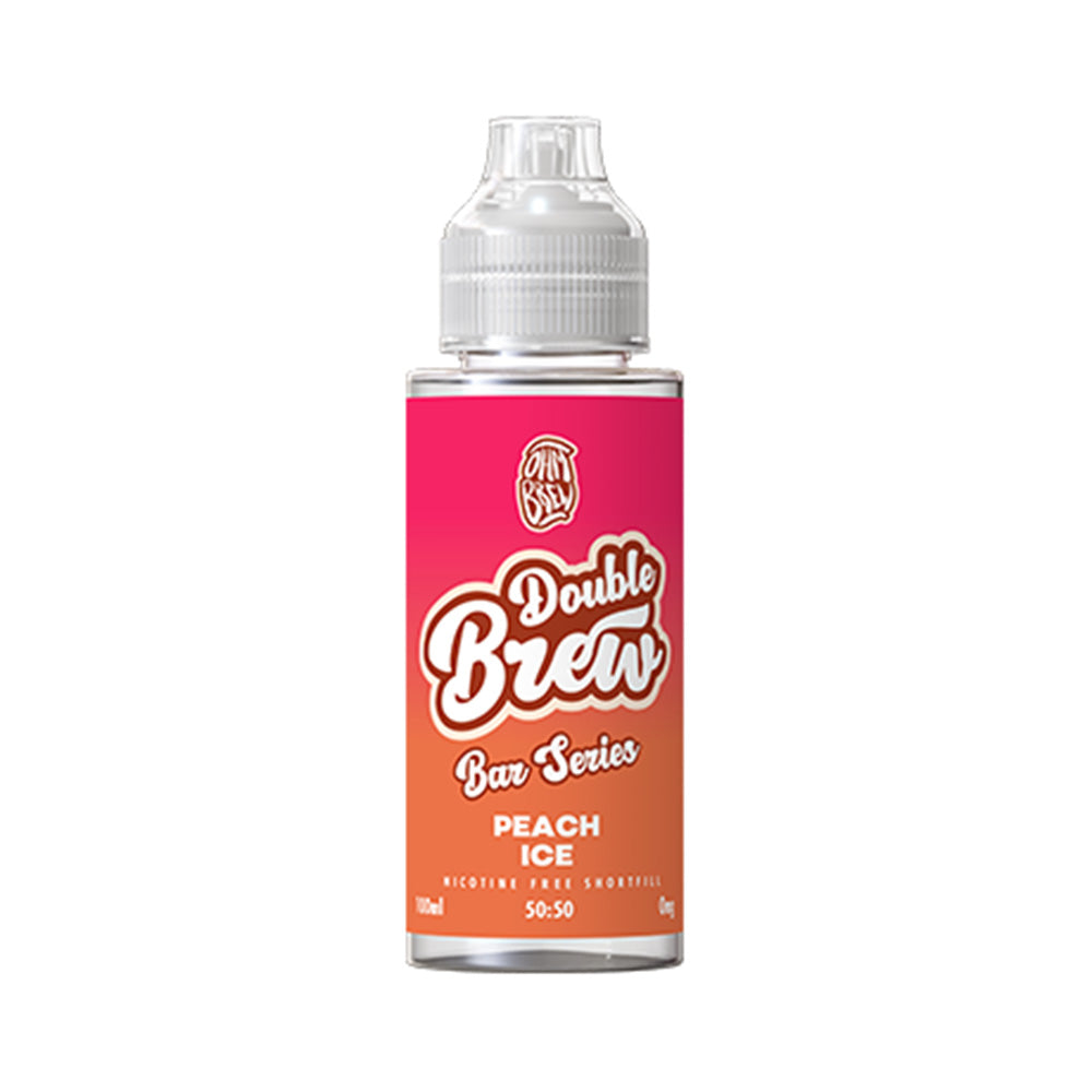 Ohm Brew Bar Series Peach Ice Double Brew 100ml Shortfill E-Liquid