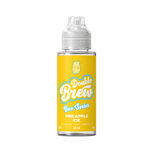 Ohm Brew Bar Series Pineapple Ice Double Brew 100ml Shortfill E-Liquid