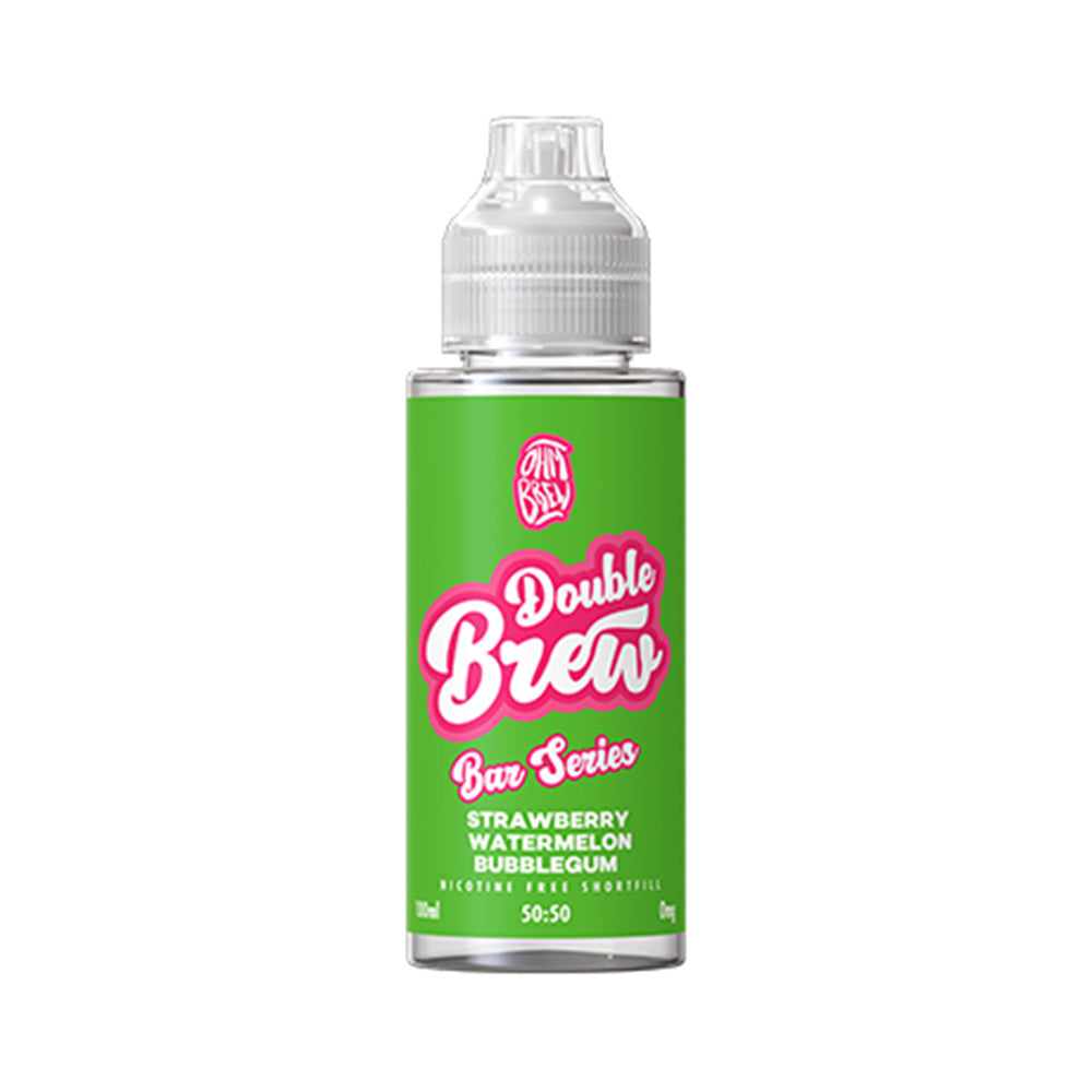 Ohm Brew Bar Series Strawberry Watermelon Bubblegum Double Brew 100ml Shortfill E-Liquid