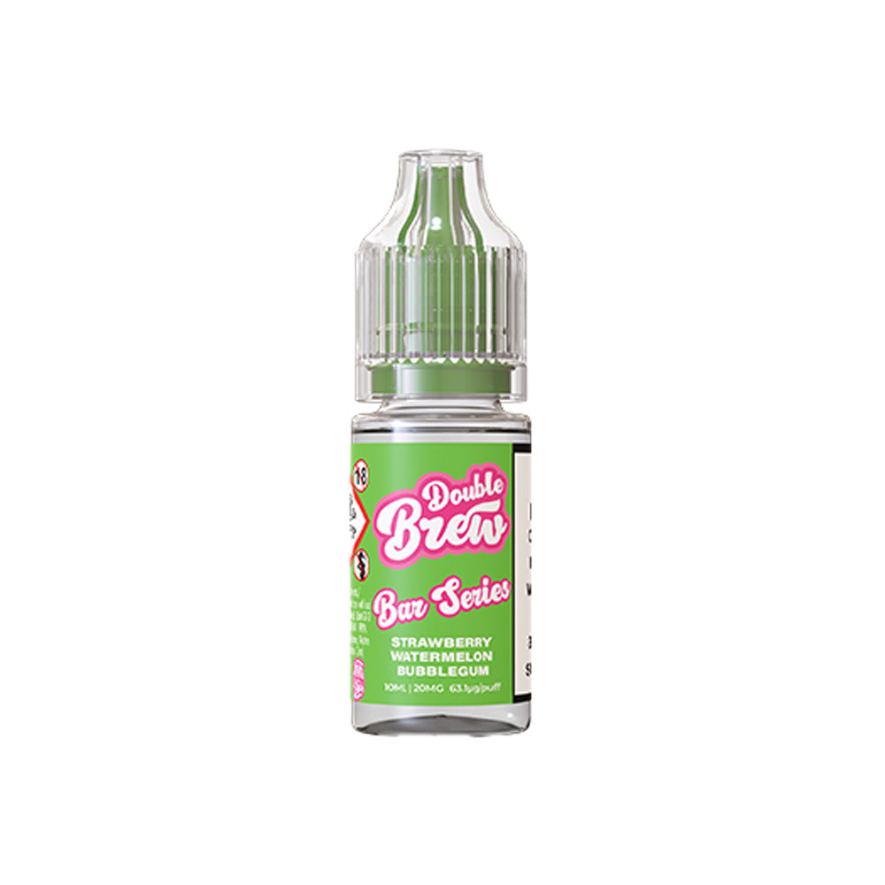 Ohm Brew Bar Series Strawberry Watermelon Bubblegum Double Brew E Liquid 10ml