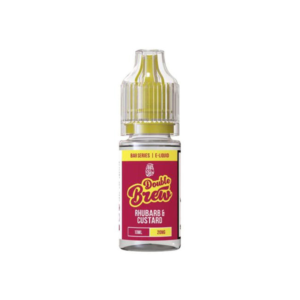 Ohm Brew Bar Series Rhubarb & Custard Double Brew E Liquid 10ml