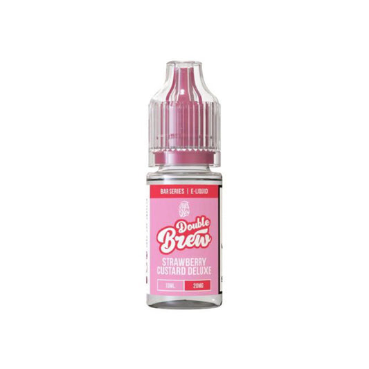 Ohm Brew Bar Series Strawberry Custard Deluxe Double Brew E Liquid 10ml