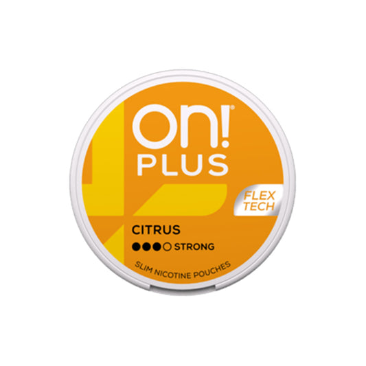 On! Plus Citrus Nicotine Pouches