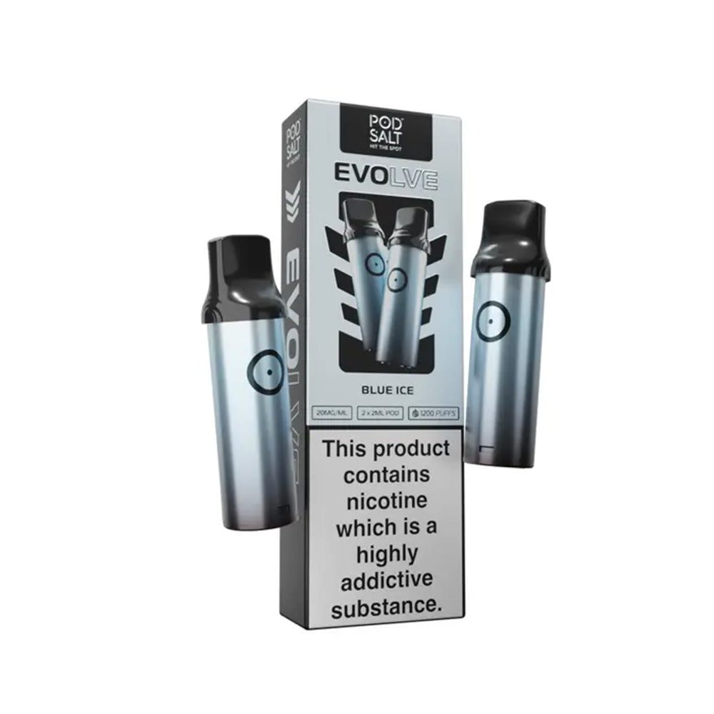 Pod Salt Evolve Blue Ice Pods (2 Pack)