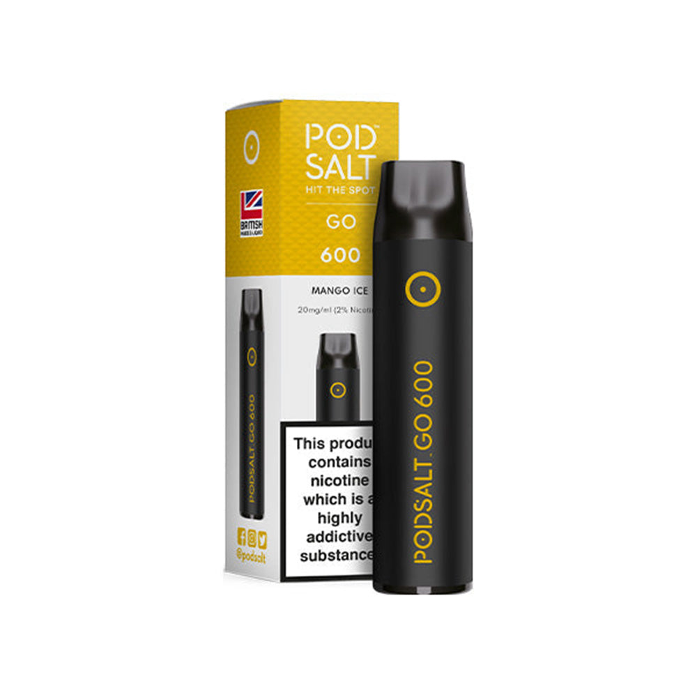 Pod Salt Go 600 Mango Ice Disposable Vape