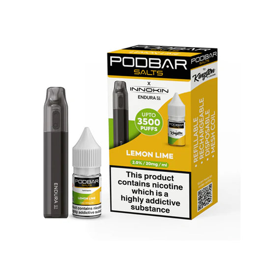 Podbar x Innokin Lemon Lime 3500 Vape Kit